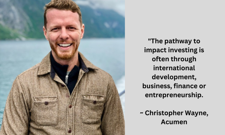 Crafting a world technique for impact investment at Acumen