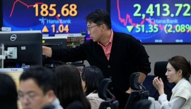 Stock market at the present time: Asian shares are sharply decrease, monitoring a rates-pushed tumble on Wall Road