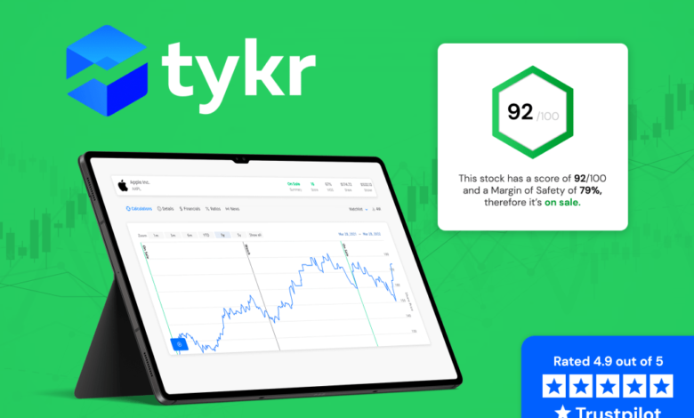 Tykr is the investing training and screening platform all of us want, and it’s now below $100